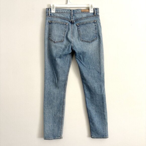 Grlfrnd Karolina Jeans in On The Run Blue Hidden Button Fly Women’s Size 27 - Picture 6 of 9